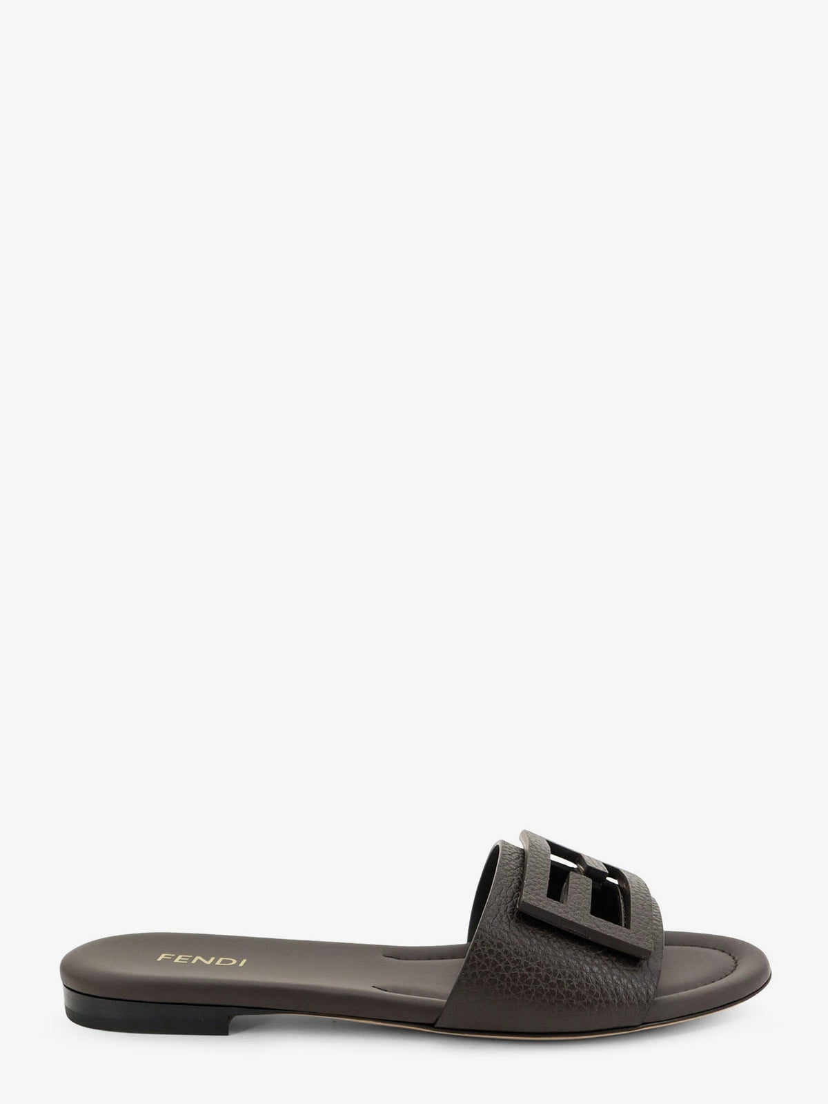 Fendi Leather Tube Sandals - Realebano