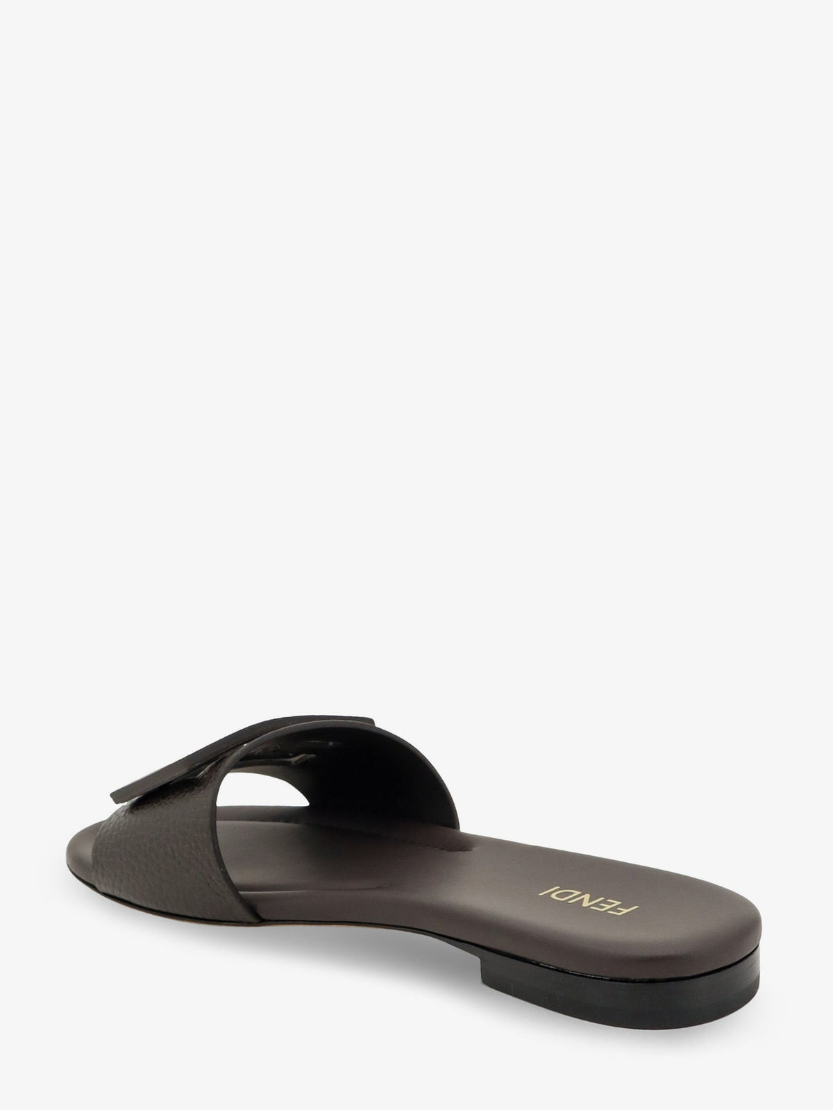 Fendi Leather Tube Sandals - Realebano