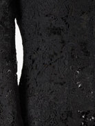 Fendi Black macramé lace dress - Nero