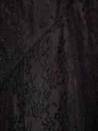 Fendi Black "Flowers and Berries" lace dress - Nero
