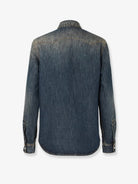 Fendi Washed-out denim shirt - Mediumwashblue