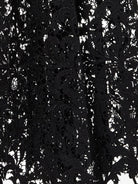 Fendi Black macramé lace skirt - Nero