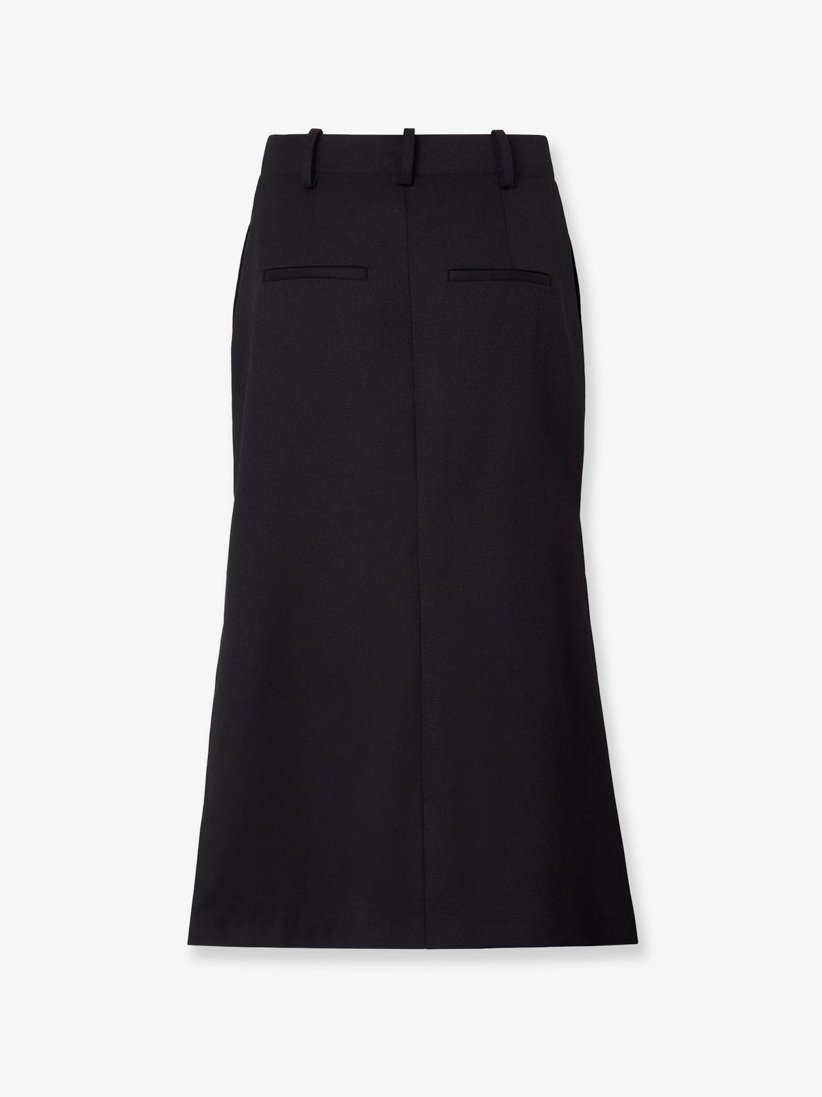 Fendi Black Grain de Poudre skirt - Nero