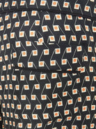 Fendi Printed black silk pajamas trousers - Curcumanero