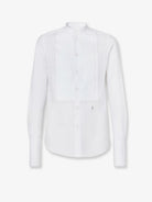 Fendi Slim Fit poplin shirt - Bianco