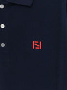 Fendi Cotton polo shirt - Navy
