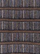 Giorgio Armani Over striped virgin wool and silk sweater - Black