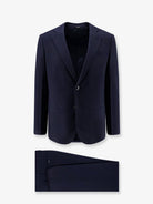 Giorgio Armani Soho Line Super 160's virgin wool suit - Blue