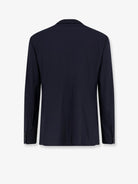 Giorgio Armani Slim lightweight virgin wool suit - Black