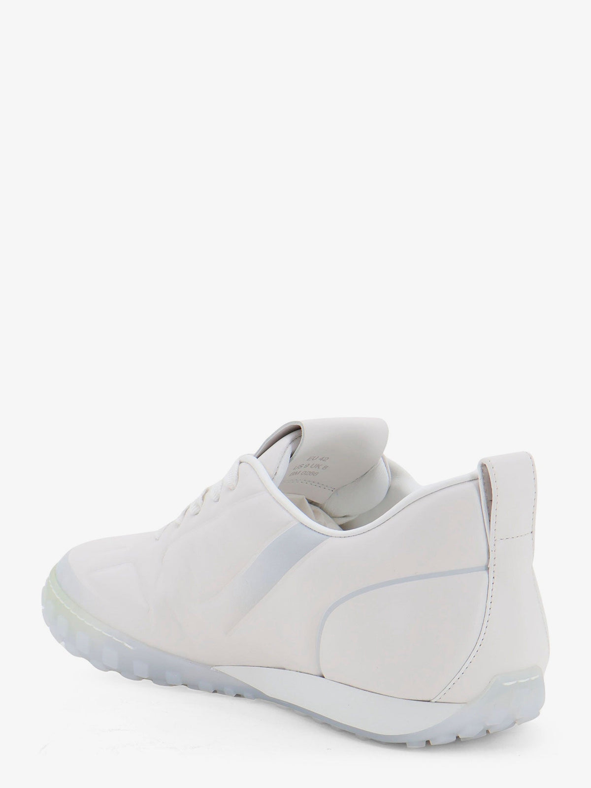 Givenchy New Glide leather sneakers - Whitegrey