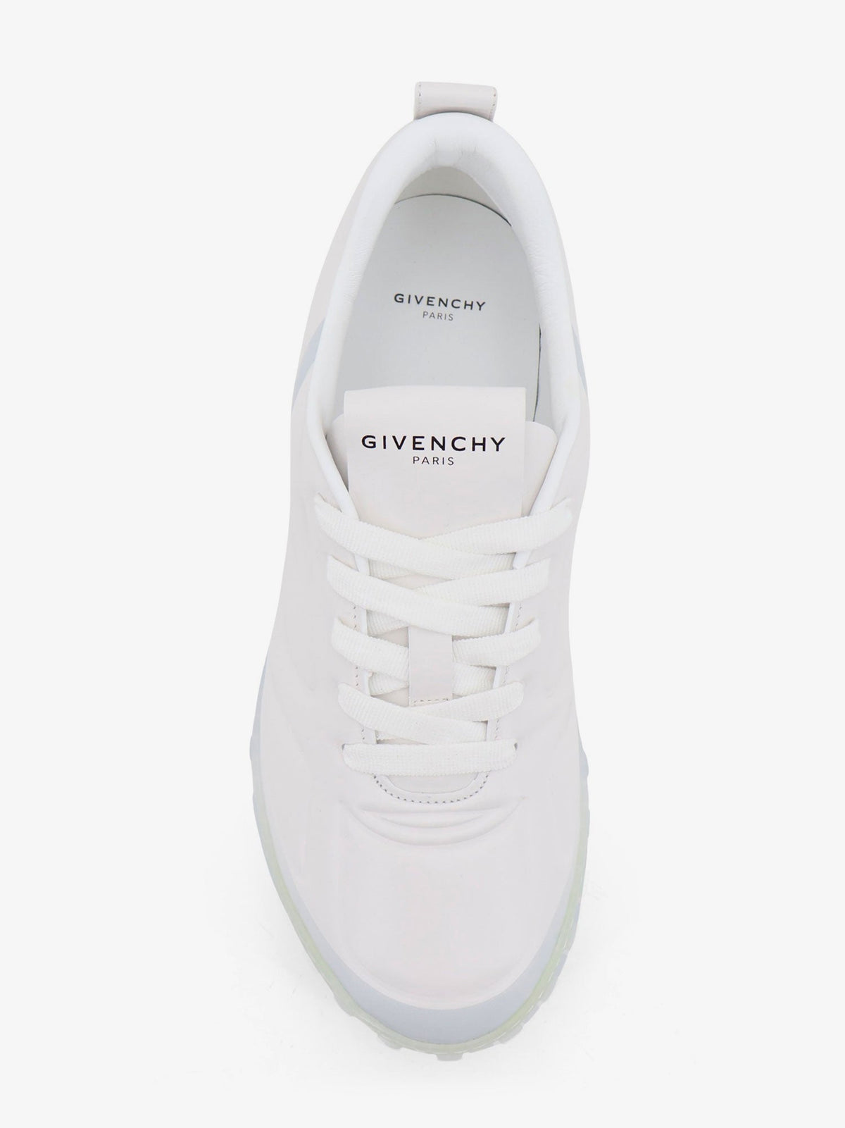 Givenchy New Glide leather sneakers - Whitegrey