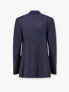 Givenchy Double-breasted wool blazer - Dark Navy