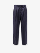 Givenchy Double Pleat wool trousers - Dark Navy