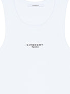 Givenchy Cotton blend tank top - White