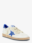 Golden Goose Ballstar leather sneakers with iconic side logo - Whitebluette