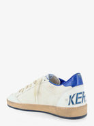 Golden Goose Ballstar leather sneakers with iconic side logo - Whitebluette