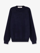 Golden Goose Deluxe Brand Davis ribbed cotton sweater - Dark Blue