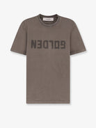 Golden Goose Deluxe Brand Regular Distressed cotton t-shirt - Dusty Olive