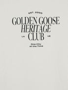Golden Goose Deluxe Brand Regular cotton t-shirt - Heritage White