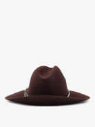 Golden Goose Deluxe Brand Golden Fedora Hat - Chicory Coffee