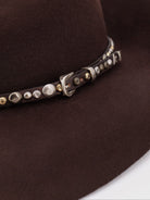 Golden Goose Deluxe Brand Golden Fedora Hat - Chicory Coffee