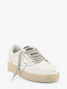 Golden Goose Deluxe Brand Ballstar leather sneakers with iconic side logo - Whitesilver