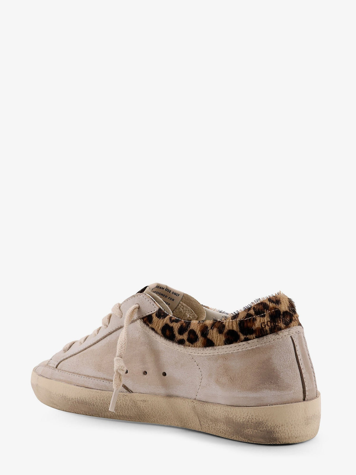 Golden Goose Super Star with List leather sneakers - Whitebeigeseedpearlbeigebrownl