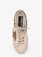 Golden Goose Super Star with List leather sneakers - Whitebeigeseedpearlbeigebrownl