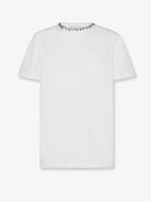 Golden Goose Deluxe Brand Cotton t-shirt with rhinestones - Vintage White