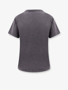 Golden Goose Deluxe Brand Doris cotton T-shirt with logo detail - Anthracite