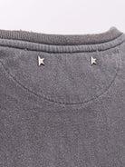 Golden Goose Deluxe Brand Doris cotton T-shirt with logo detail - Anthracite