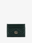 Gucci GG Marmont leather card holder - Green