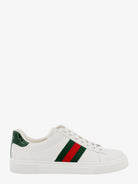 Gucci Ace leather sneakers - Grwhivrvgreenace