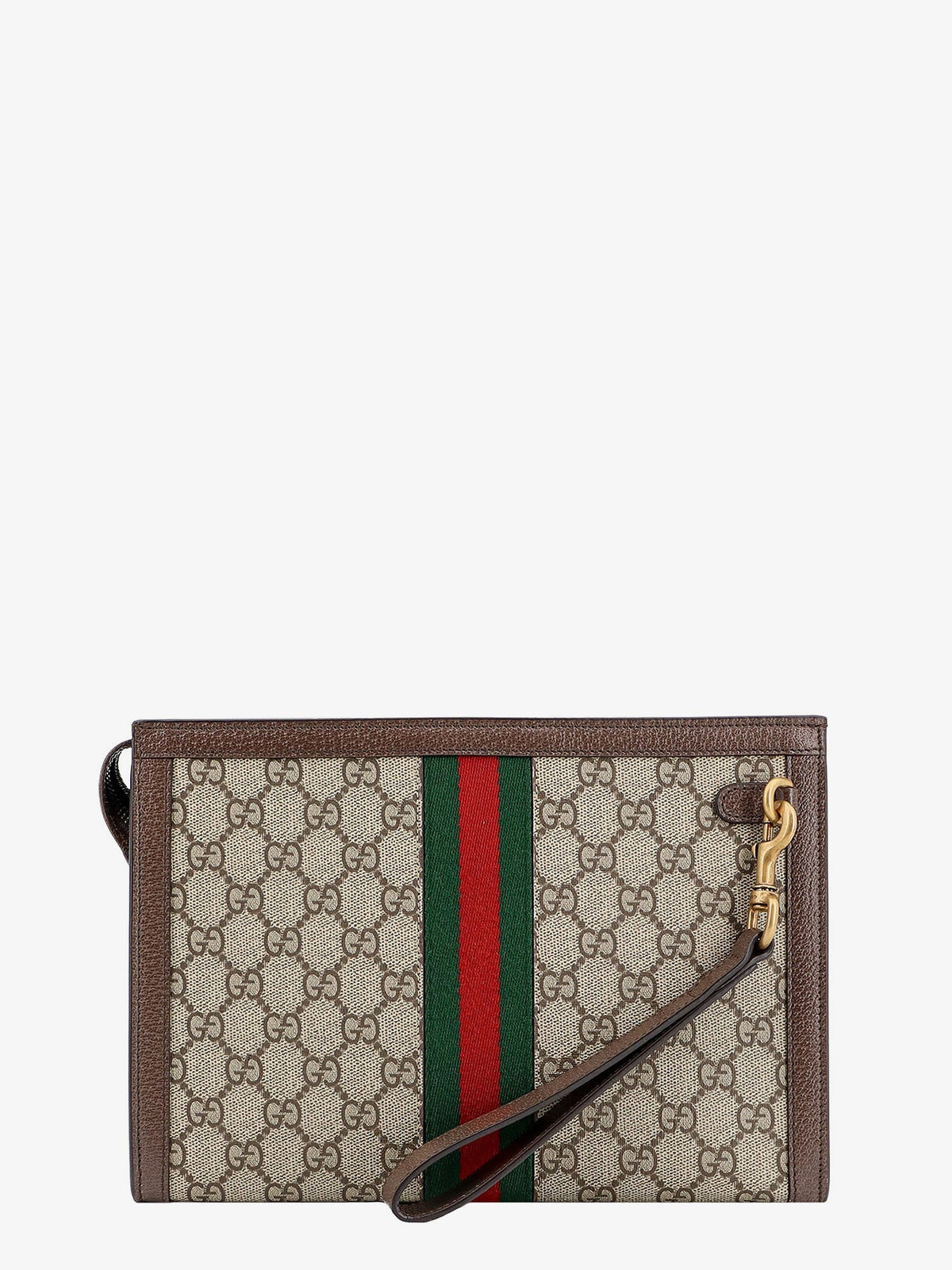 Gucci Ophidia GG fabric clutch bag - Bebnacerovrv