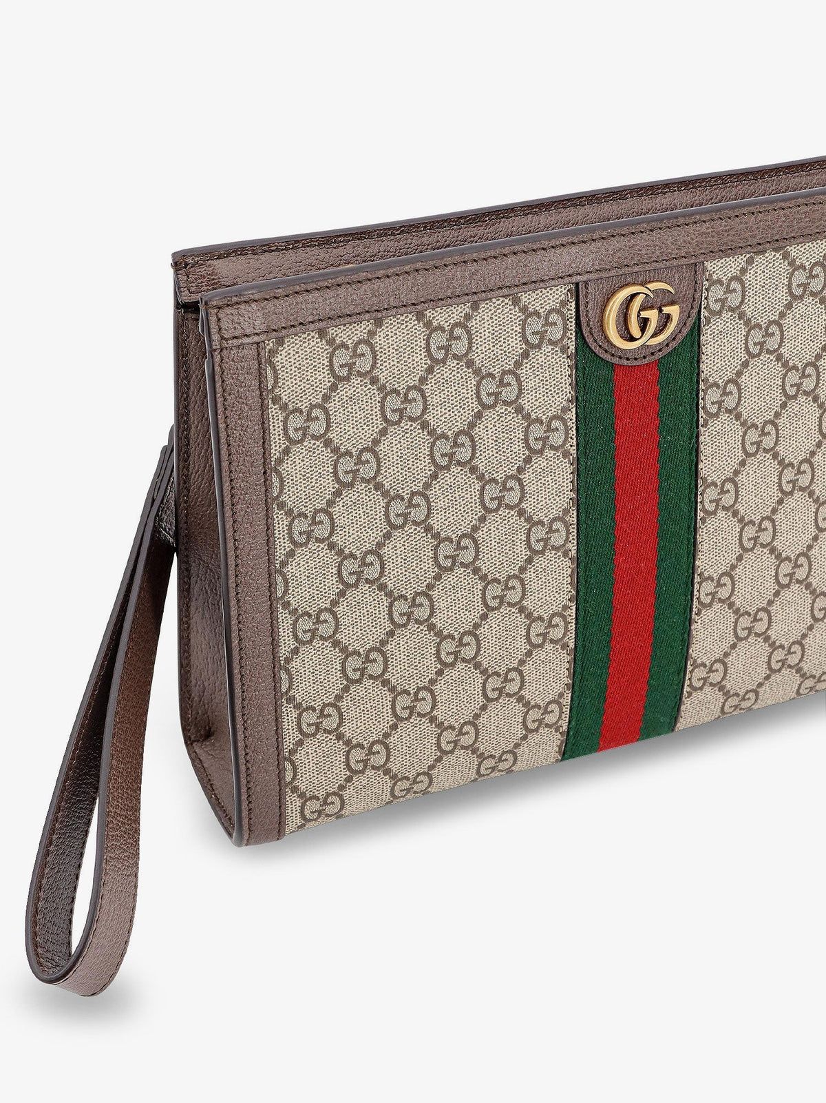 Gucci Ophidia GG fabric clutch bag - Bebnacerovrv