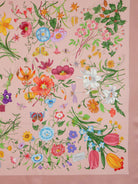 Gucci Gucci Flora silk foulard - Mauvepink