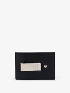 Gucci GG Marmont leather card holder with money clip - Black