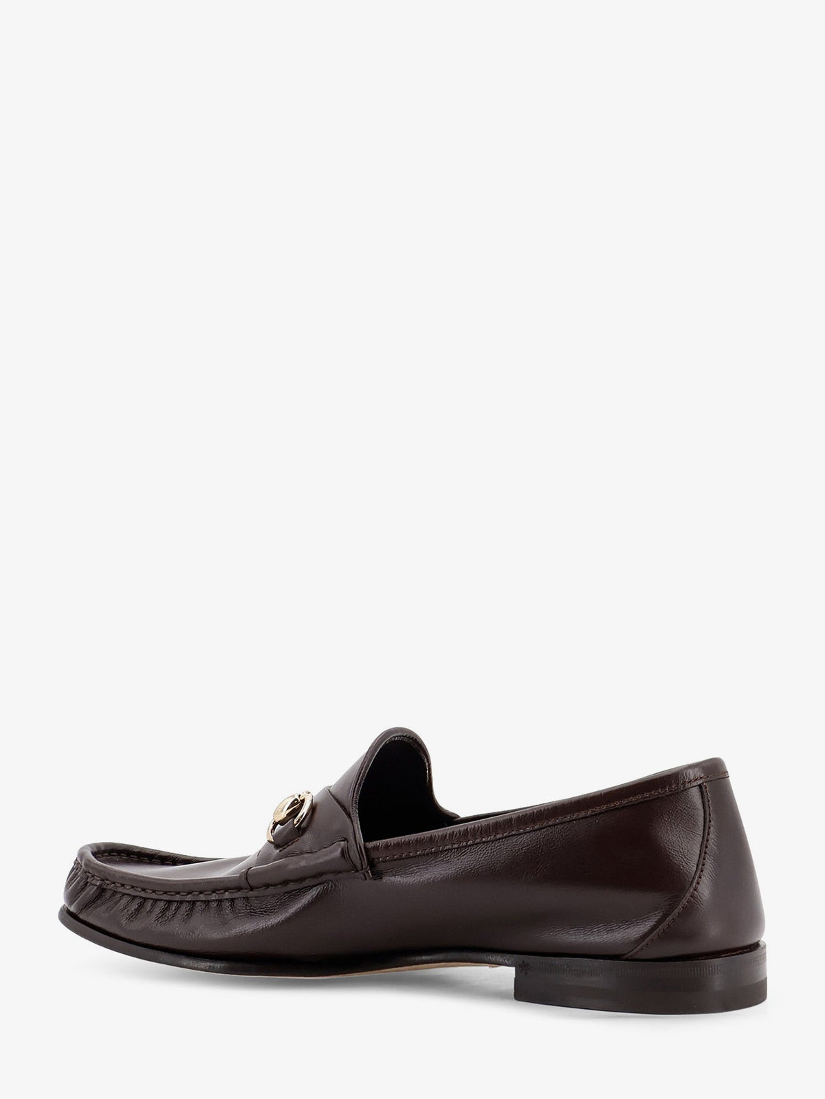 Gucci Lugano leather loafers - Cocoa