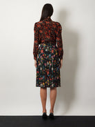 Gucci Printed silk shirt - Blackredmc