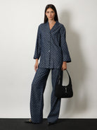 Gucci Cotton shirt with all-over GG motif - Blue