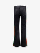 Gucci Blue denim jeans with Nastro Web profiles - Black