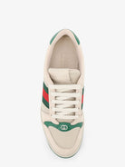 Gucci Screener mesh and leather sneakers with Nastro Web on the side - Wswsemevrv
