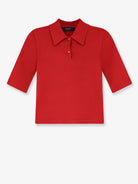 Gucci Fine stretch silk knit polo shirt - Tulipredmix