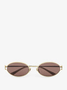 Gucci Acetate sunglasses - Goldbrown
