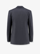 Gucci Pinstriped wool blazer - Greyazure