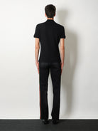 Gucci GG viscose blend polo shirt - Black