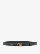 Gucci Cut GG Marmont leather belt - Black