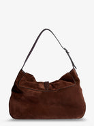 Gucci Jackie Flap suede shoulder bag - Black