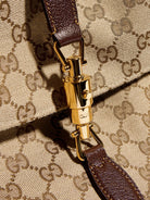 Gucci Jackie Flap GG canvas shouder bag - Sandbrown