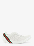 Gucci Screener sneaker in perforated GG leather - White
